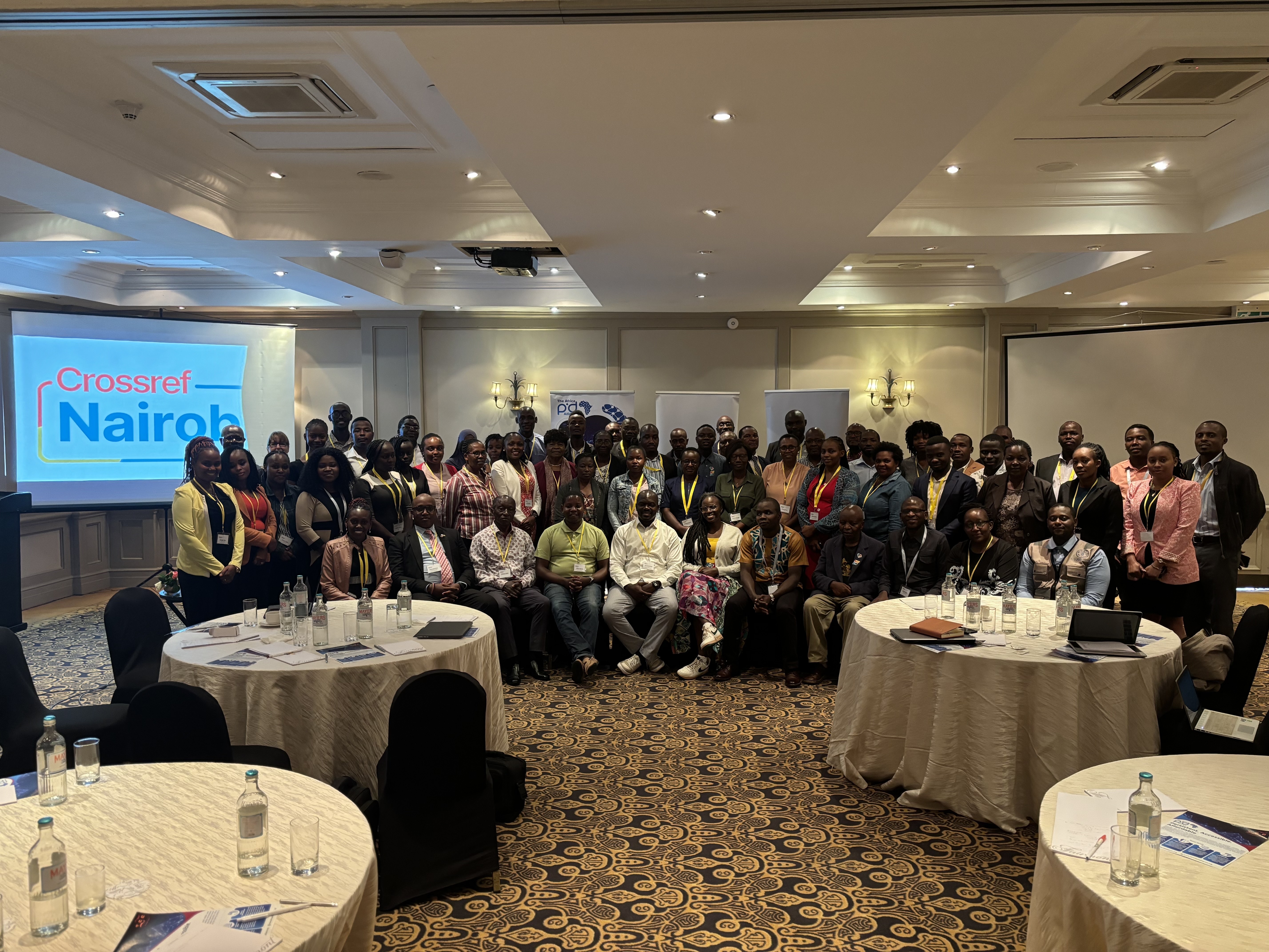 Crossref Nairobi group photo