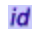 Purple id icon